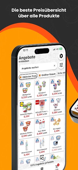 Price overview — dense comparison when users know what they need