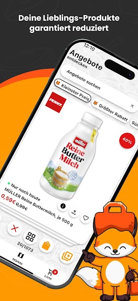 SparFux swipe view